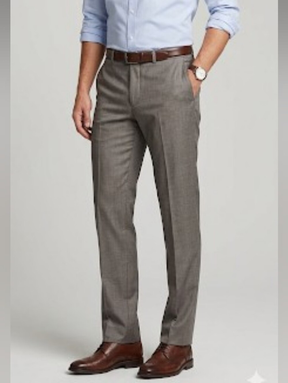 Banana Republic size 32/34 Lt Brown Mens Slacks